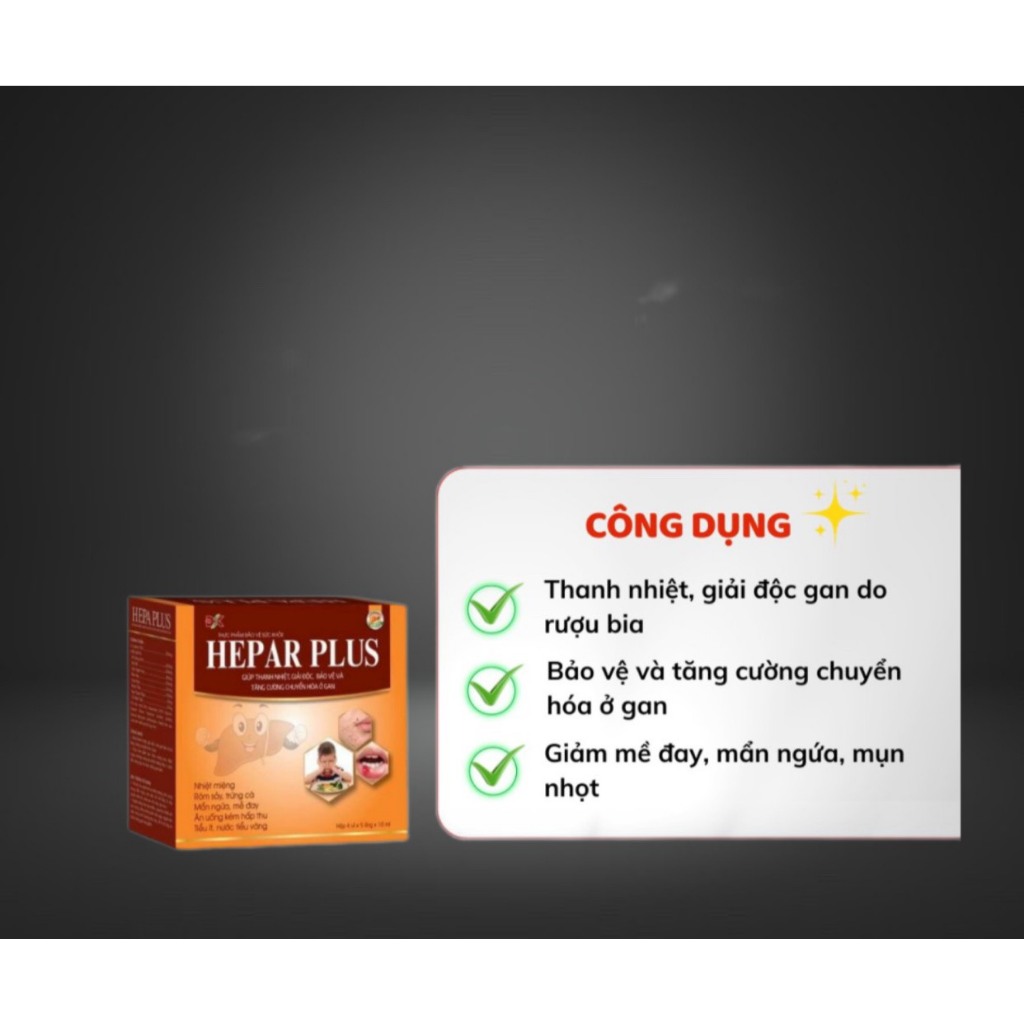 Giải độc gan Herpa Plus, Bổ gan, Thanh Nhiệt, giảm Lỡ Miệng, Nóng trong người Khoai Tây Shop