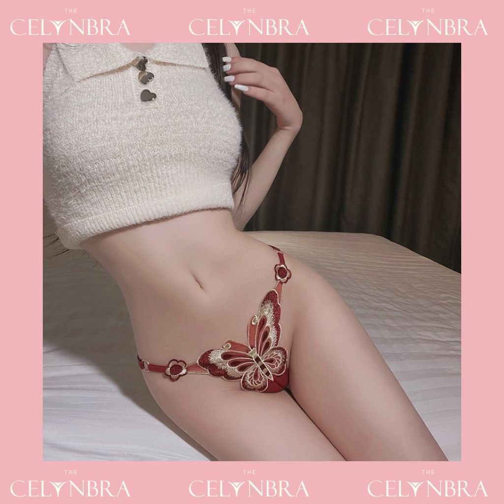 Quần lót lọt khe hình bướm xinh quyến rũ THE CELYNBRA - QL94