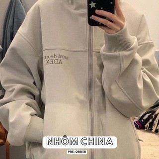 ÁO KHOÁC DA LỘN THÊU CÁ TÍNH