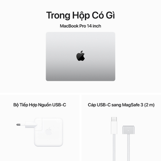 Máy tính xách tay MacBook Pro- M3 Pro Chip, 14-inch, 1TB