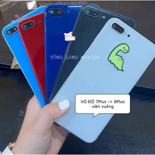 Vỏ độ 7p viền vuông, mặt lưng kính