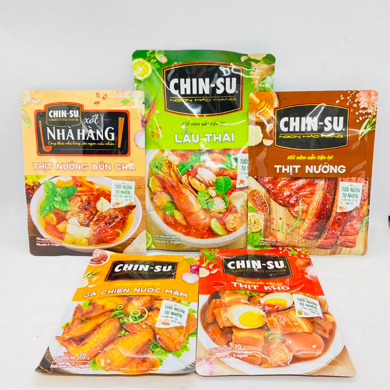 Xốt Gia Vị Chin Su Gà Chiên-Lẩu Thái- Thịt Nướng