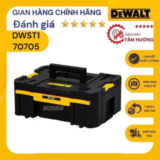 Hộp dụng cụ có 1 khay kéo đựng linh kiện 440mm x 176mm x 314mm dewalt dwst1-70705