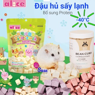 Tofu- Đậu hủ sấy lạnh cho Thỏ, Bọ, Hamster, Sóc....