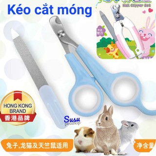 Bộ Kéo Cắt Móng Và Dủa cho Thỏ, Bọ, Chinchilla, Sóc và Mèo- hàng Alice