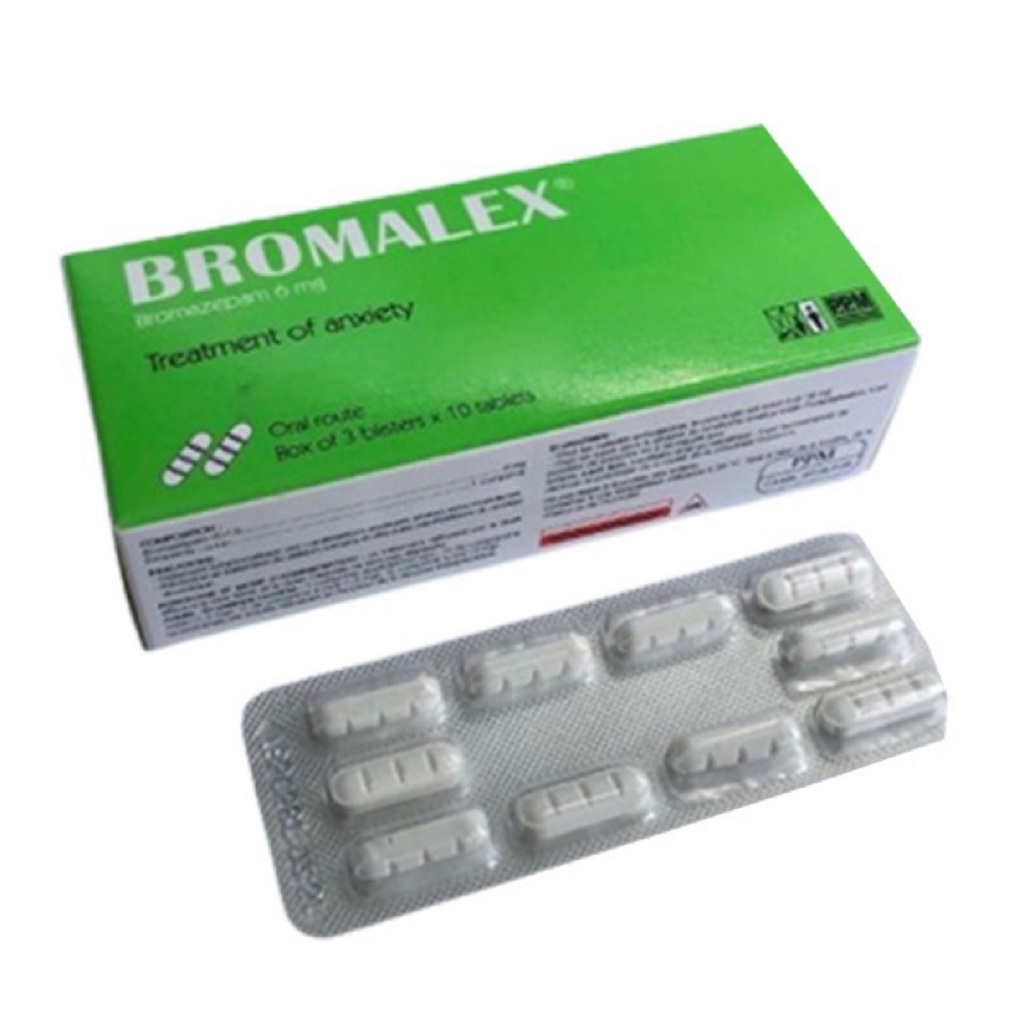 Hỏa tốc TPHCM Bromálẽx  1 vĩ 10 viên