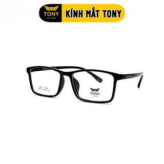Gọng kính cận nam nữ Tony Luxury Eyewear chính hãng mắt kính vuông gọng nhựa 2815 - Nhận Cắt Tròng Cận Viễn Loạn