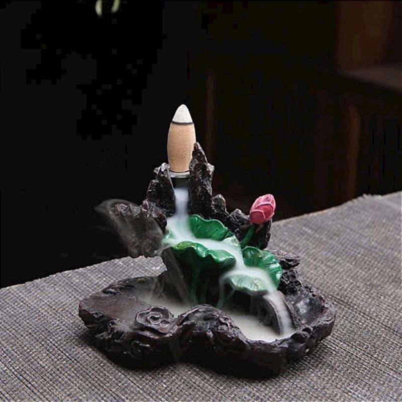 Thác Khói Trầm Hương Thác Khói Ngược Tiểu Cảnh