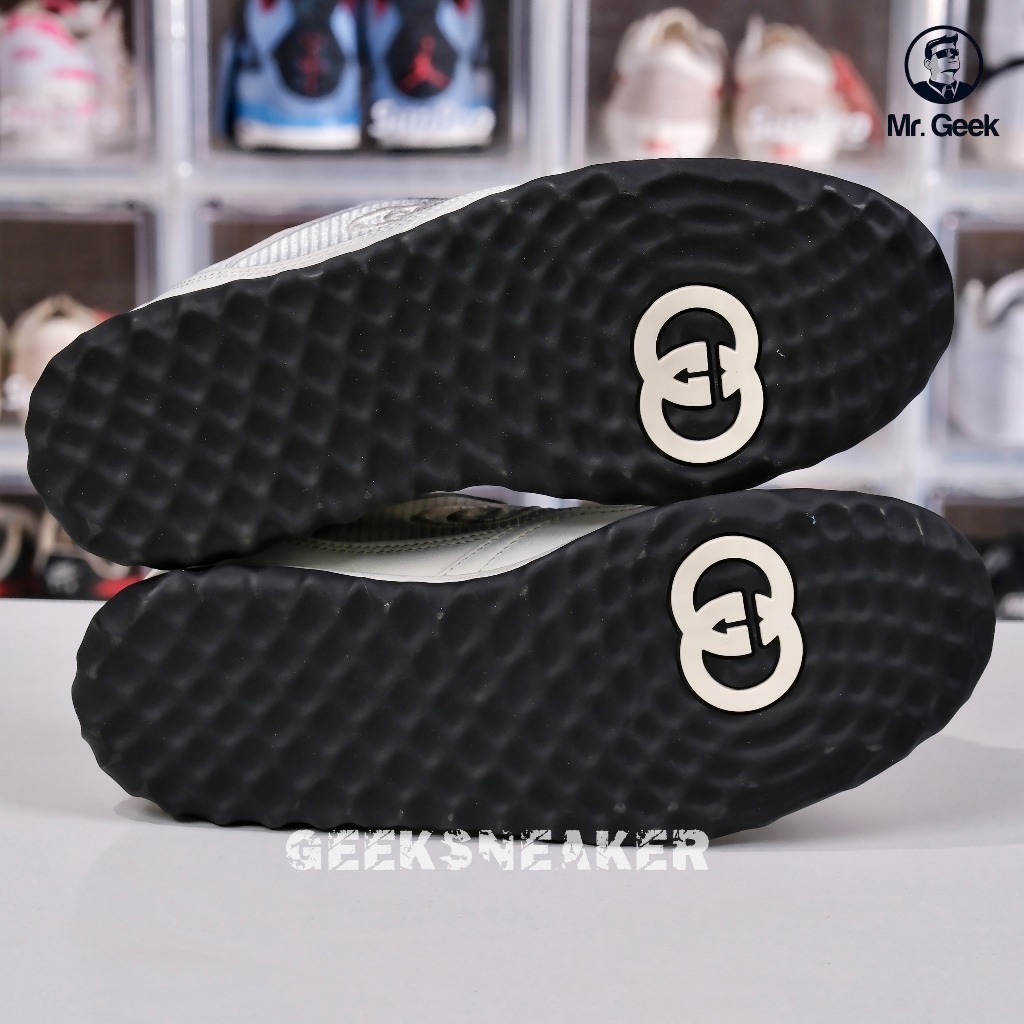 Giày Sneaker cổ thấp Gu Mac 80 - Off White - White Black