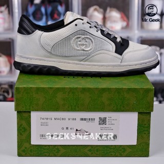 Giày sneaker cổ thấp gu mac 80 - off white - white black