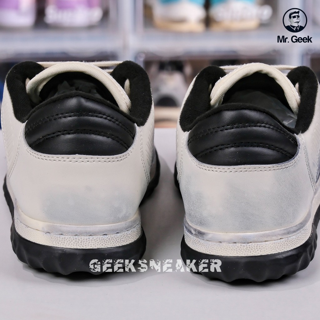 Giày Sneaker cổ thấp Gu Mac 80 - Off White - White Black