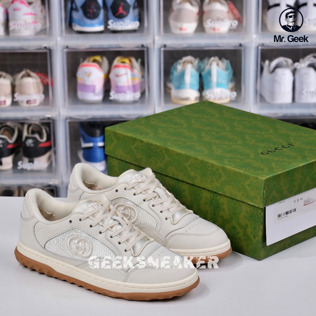 Giày Sneaker cổ thấp Gu Mac 80 Off White - Beige