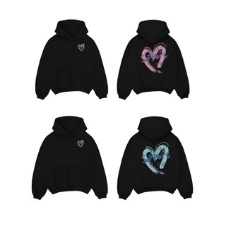 Set đồ đôi nam nữ mặc cặp cùng người yêu hoodie có mũ sweater cổ tròn chọn màu chọn size local brand nỉ bông HD127