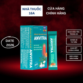 ANVITRA XANH - HỖN DỊCH TRÀO NGƯỢC DẠ DÀY (HỘP 15 GÓI)
