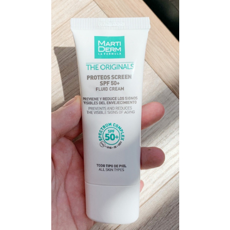 Chống nắng Marti.Derm The Originals Proteos Screen SPF50+ 40ml Fuild Crean