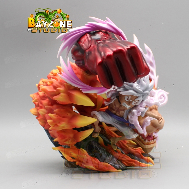 Mô hình Luffy Gear 5 Cuồng Thú quyền