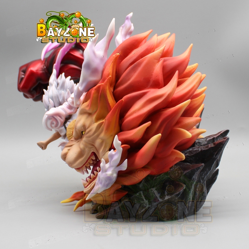 Mô hình Luffy Gear 5 Cuồng Thú quyền