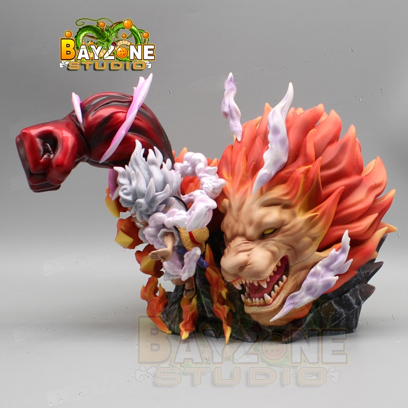 Mô hình Luffy Gear 5 Cuồng Thú quyền