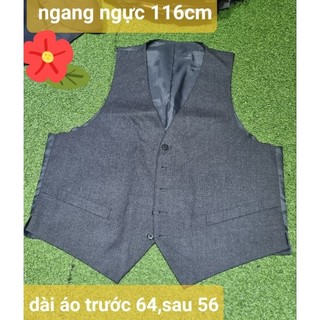 áo vest gile nam cỡ lớn