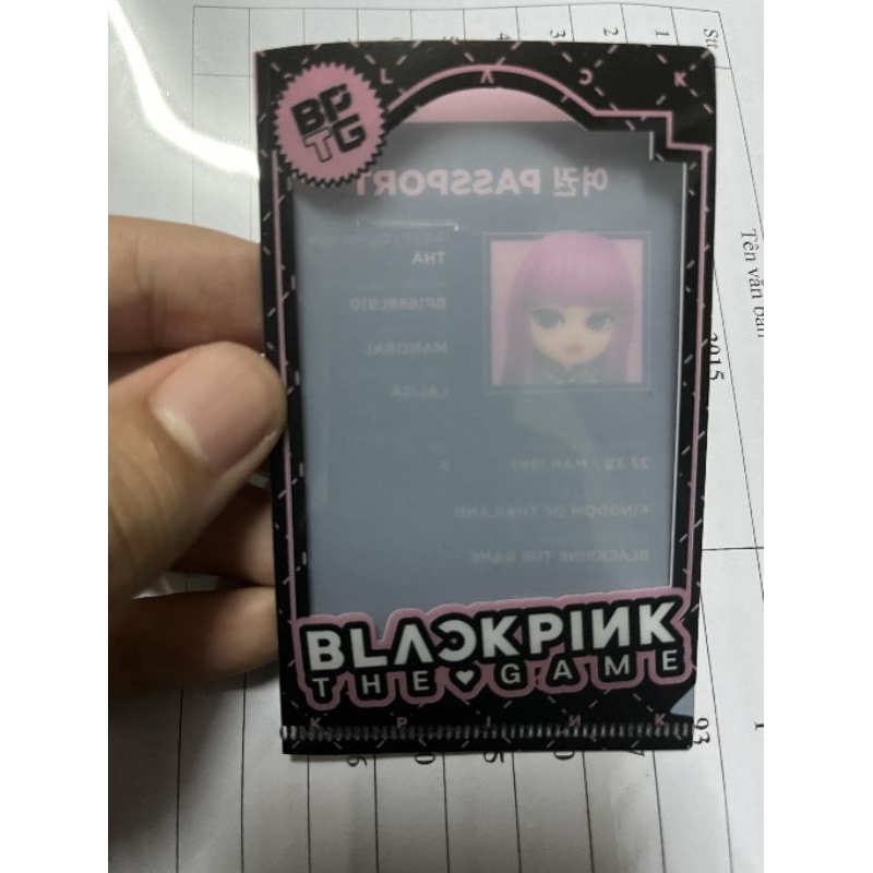 Tách lẻ The Game Blackpink