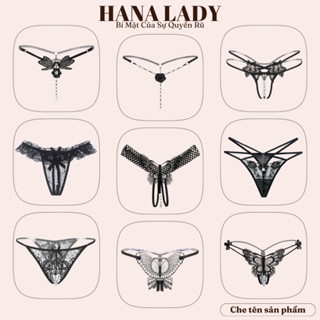 Quần lót lọt khe ren nữ không đáy cột dây hông gợi cảm - Quần chip sexy xuyên thấu quyến rũ tổng hợp