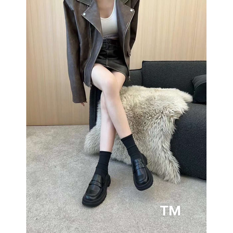 GIÀY MOKA TRƠN QCCC DA MỀM FULLBOX HOTTREND CHO NỮ