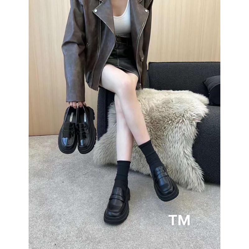 GIÀY MOKA TRƠN QCCC DA MỀM FULLBOX HOTTREND CHO NỮ