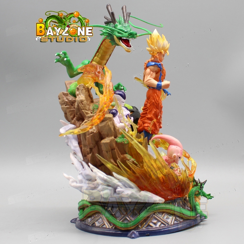 Mô hình Dragon ball Goku và 3 "Bại Tướng" đẹp