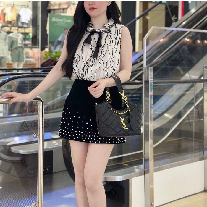 ❤️SALE LỚN-Túi Xách Cầm Tay Đeo Chéo Dáng Làn Chữ Y Size 28 siêu hot năm 2024