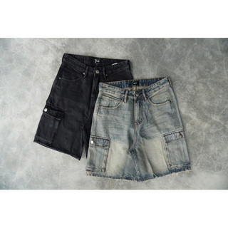 CHICAGO POCKET JEANS SHORTS (QUẦN SHORT JEANS TRICH)