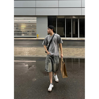 CHICAGO POCKET JEANS SHORTS (QUẦN SHORT JEANS TRICH)