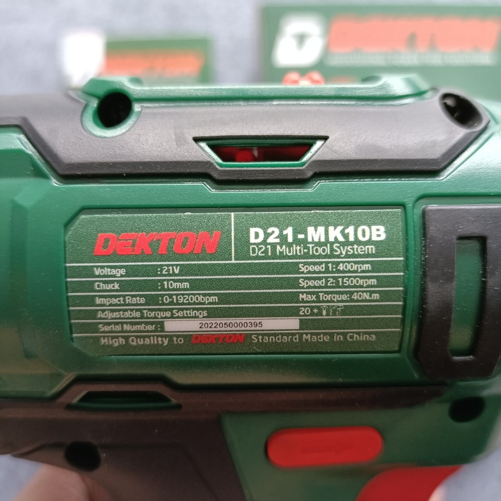 MÁY KHOAN BÚA PIN DEKTON D21-MK10