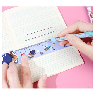 Thước kẻ đầu thú 15cm dễ thương