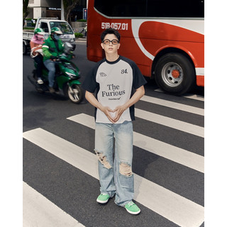 ULA RIPPED LOW-RISE JEANS (QUẦN JEANS ỐNG RỘNG TRICH)