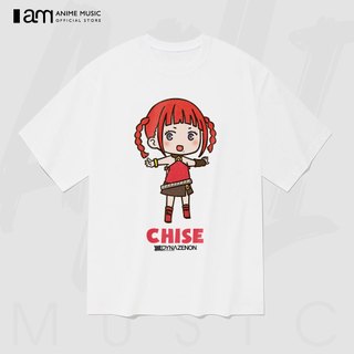 Áo thun unisex ssss.dynazenon chise chibi oversized 100% cotton ngắn tay