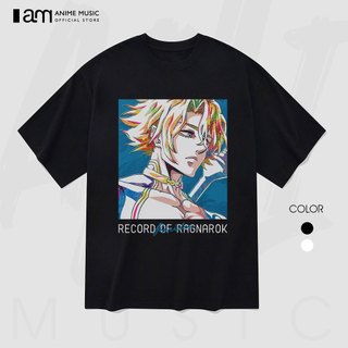 Áo thun Unisex Record of Ragnarok Poseidon Oversized 100% Cotton ngắn tay