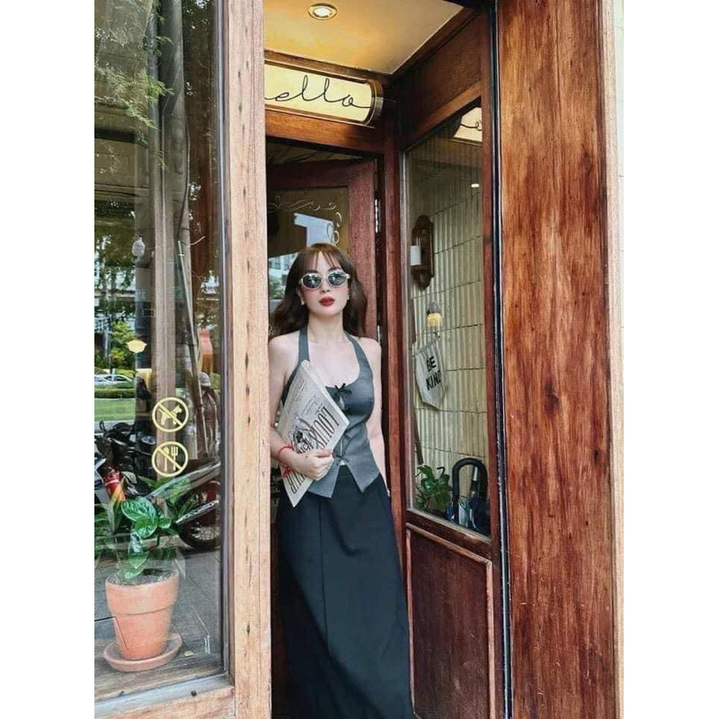 Order. Áo gile Zara xuất nơ siêu hot