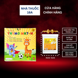 SIRO YẾN SÀO THYMO MK7-H - DƯỢC PHẨM HIỀN HẢI PHÁT - GIÚP TRẺ ĂN NGON, TĂNG CƯỜNG ĐỀ KHÁNG (HỘP 20 ỐNG / 10ML)