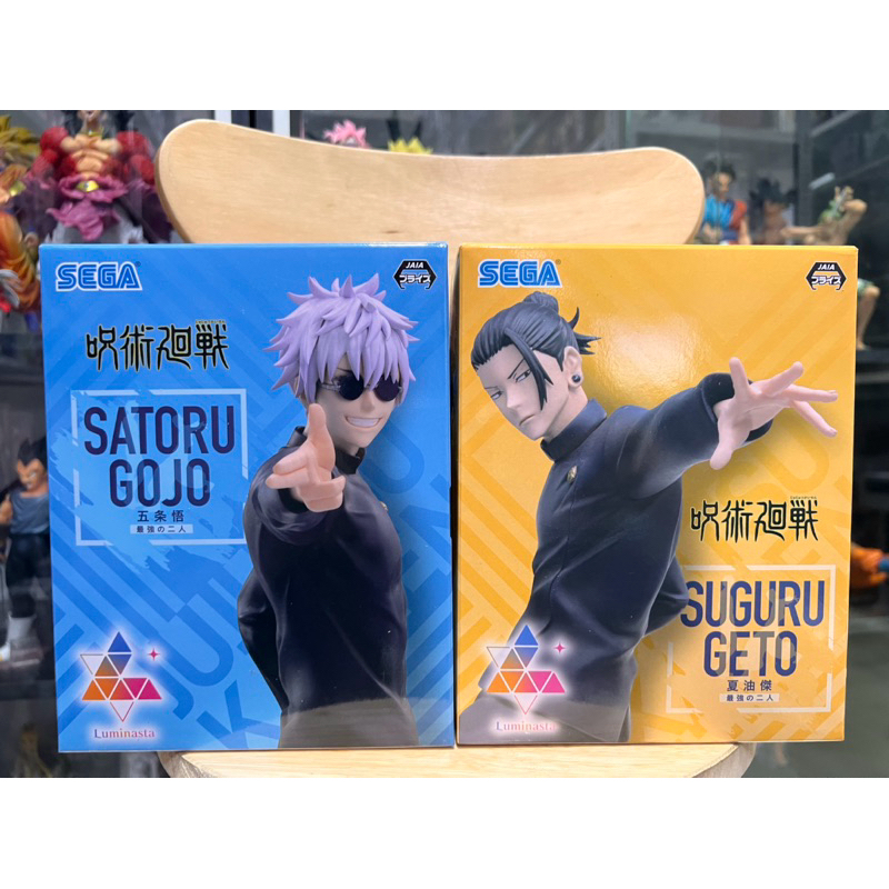 Mô hình Satoru gojo và suguru geto luminasta ngày trẻ chính hãng sega cực đẹp - Jujutsukaisen figure