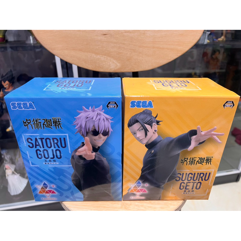 Mô hình Satoru gojo và suguru geto luminasta ngày trẻ chính hãng sega cực đẹp - Jujutsukaisen figure
