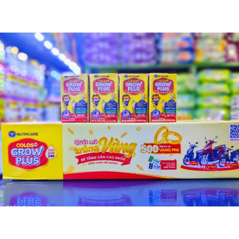Thùng sữa Colos grow plus Nutricare 110ml