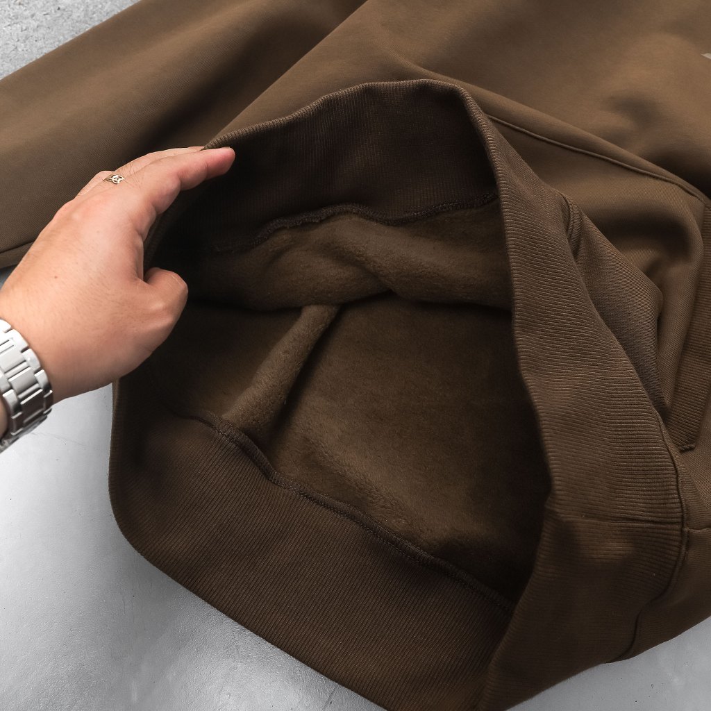 Áo Nam Hoodie Boxy Plain Basic, Chất Vải Nỉ Bông Thoải Mái,HD0006, SOMEHOW