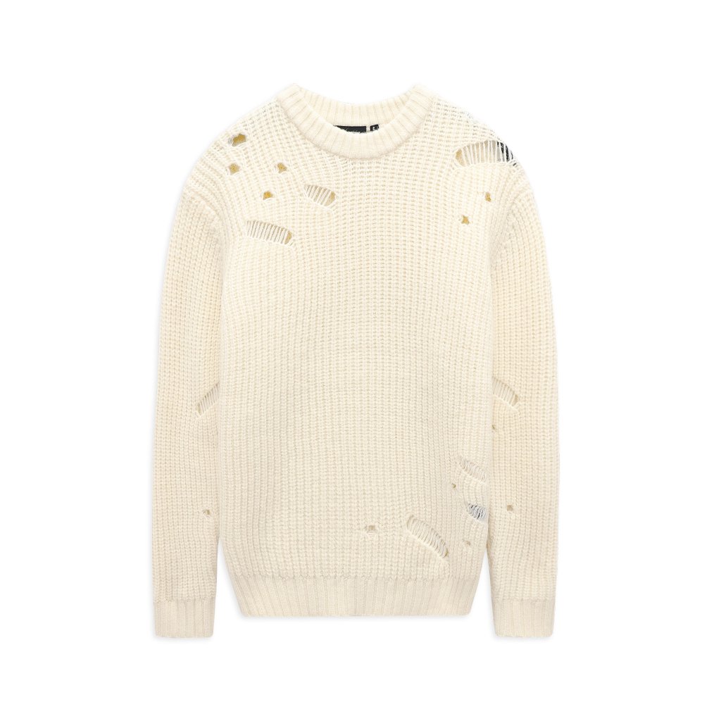 Áo Len Nam Lil Distressed Details, Chất Vải Len Dệt Thoải Mái,AL0003, SOMEHOW