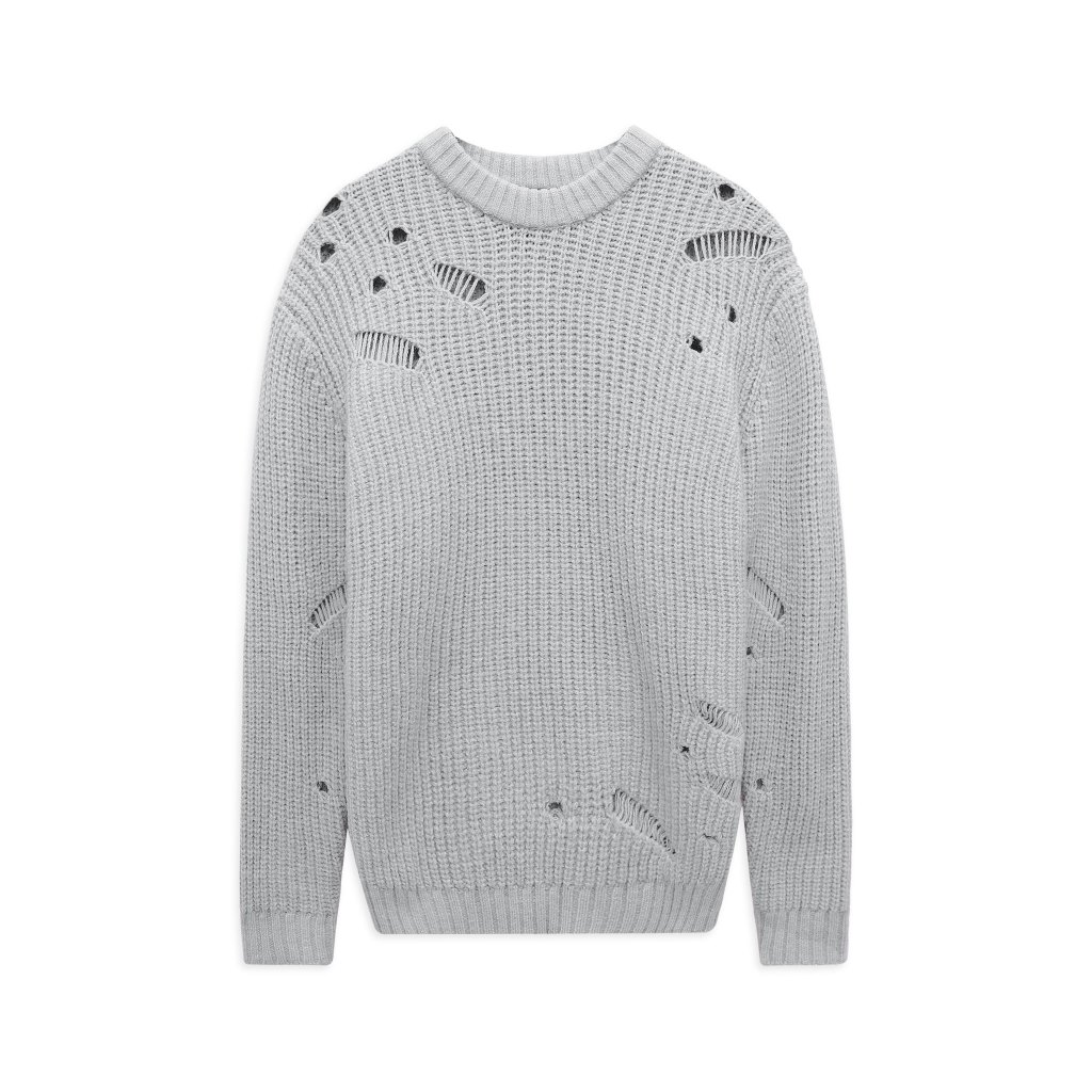 Áo Len Nam Lil Distressed Details, Chất Vải Len Dệt Thoải Mái,AL0003, SOMEHOW