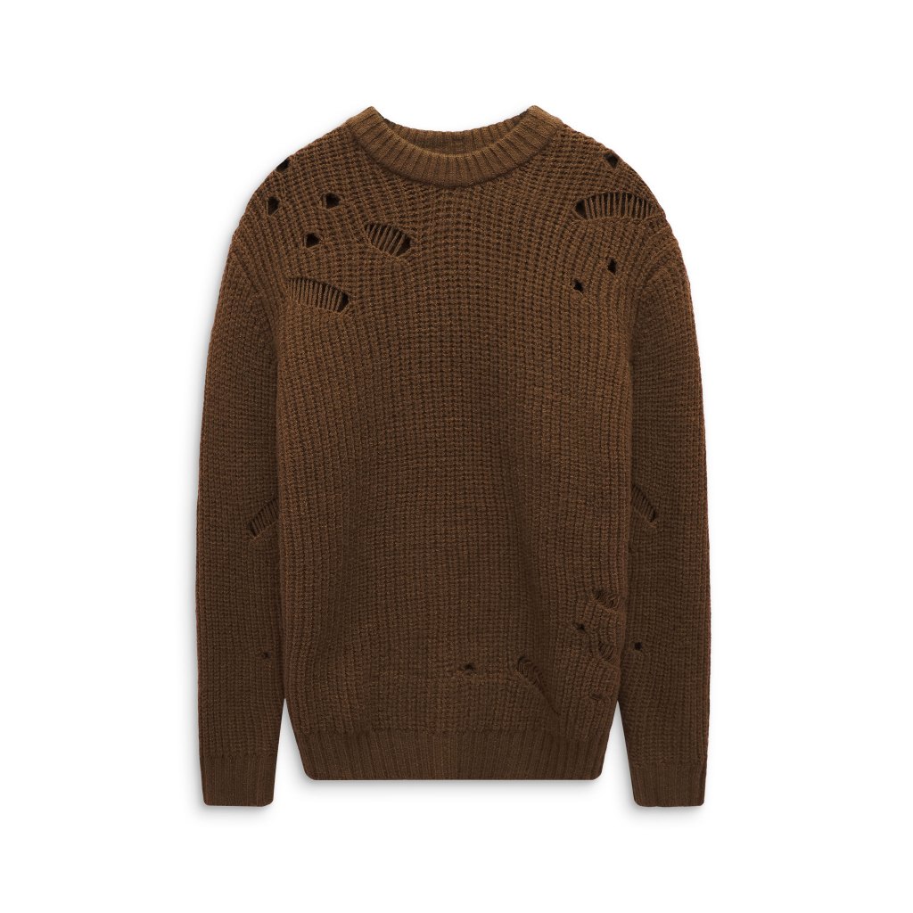 Áo Len Nam Lil Distressed Details, Chất Vải Len Dệt Thoải Mái,AL0003, SOMEHOW