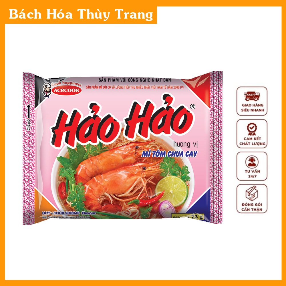 Mì hảo hảo tôm chua cay gói