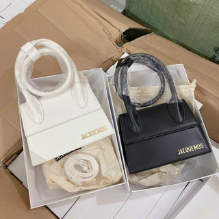❤️🌈Túi xách Jacquemus quai xoắn 3 màu đen , trắng , bạc thời trang Hàn Quốc cho nữ size 19 CM hot 2024