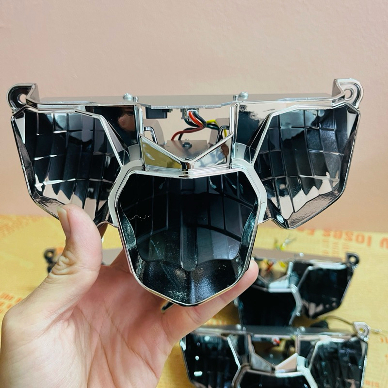 Mạch LED Độ Và Driver + Mặt Phản Xạ Mod Sẵn Màu Khói