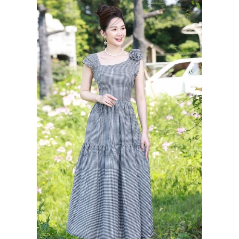 Đầm công sở dáng dài bigsize 3xl 79