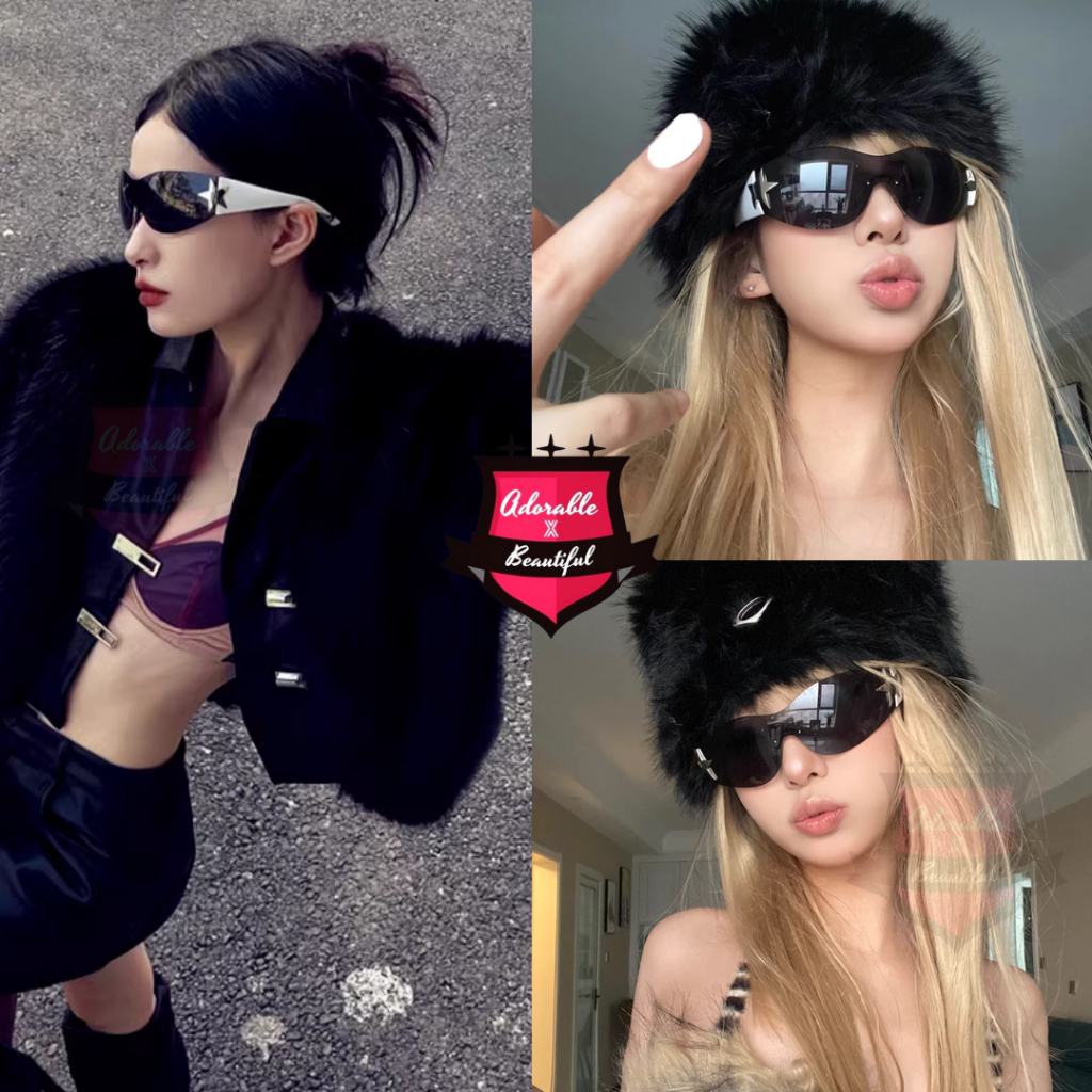 Tổng Hợp Mắt Kinh Phong Cách Y2K Unisex,  Kính Mát Thời Trang Nam Nữ Vintage Hot Trend 2023